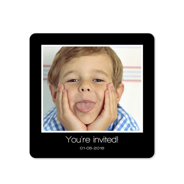 Single Card square rounded corners 14,3 x 14,3 cm