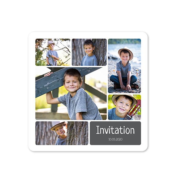 Single Card square rounded corners 14,3 x 14,3 cm Single Card square rounded corners 14,3 x 14,3 cm