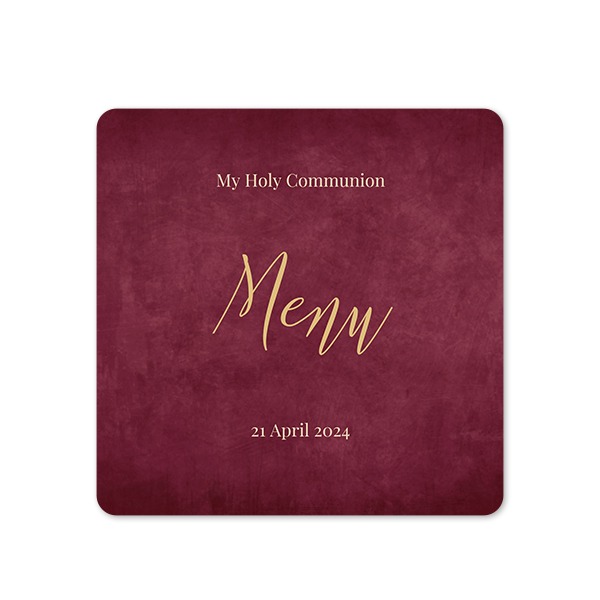 Single Card square rounded corners 14,3 x 14,3 cm Single Card square rounded corners 14,3 x 14,3 cm