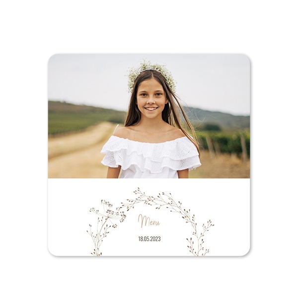 Single Card square rounded corners 14,3 x 14,3 cm