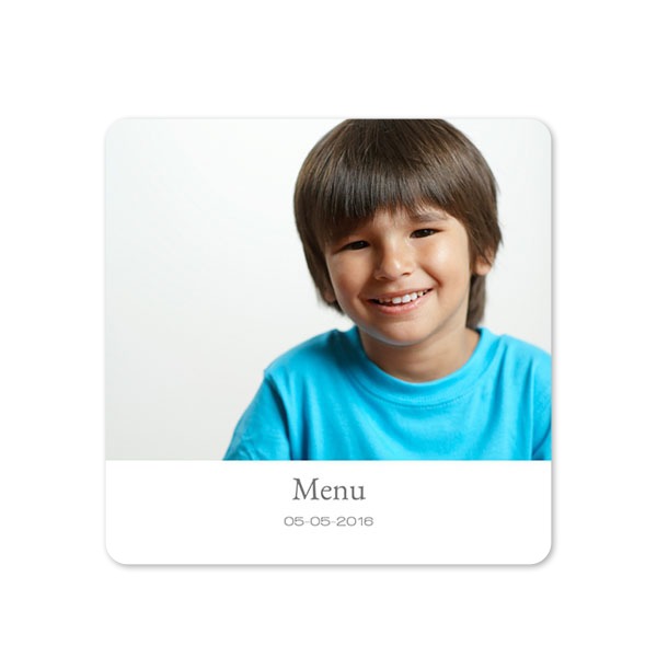 Single Card square rounded corners 14,3 x 14,3 cm