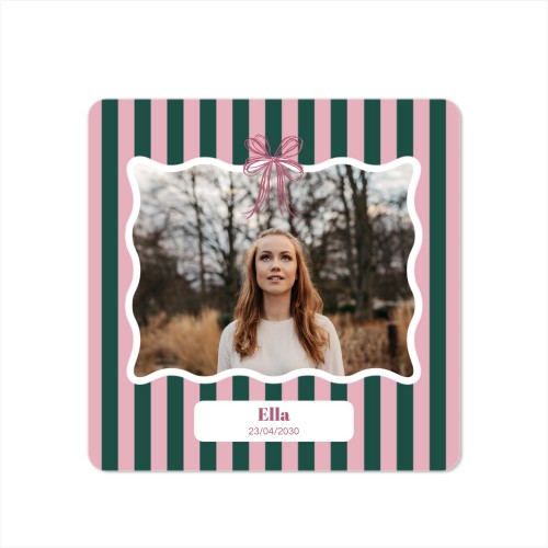 Enkla Fotokort kvadratiska rundade hörn 14,3 x 14,3 cm