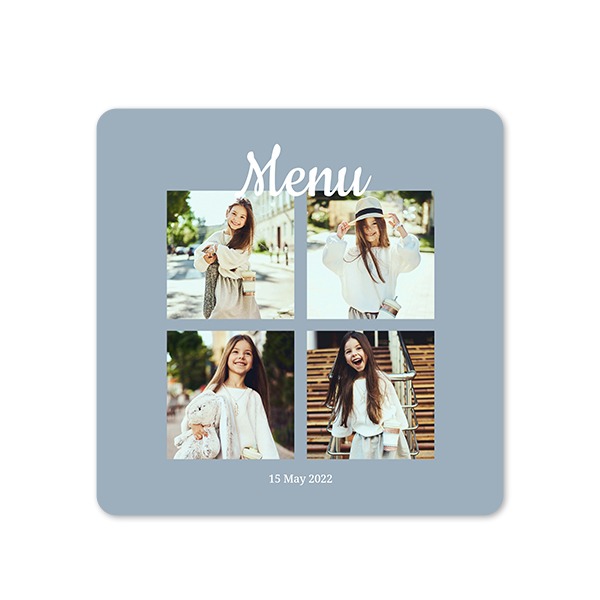 Single Card square rounded corners 14,3 x 14,3 cm Single Card square rounded corners 14,3 x 14,3 cm