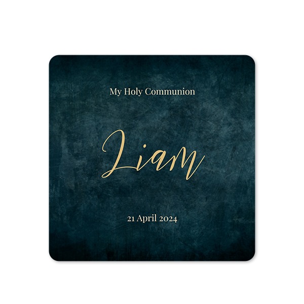 Single Card square rounded corners 14,3 x 14,3 cm