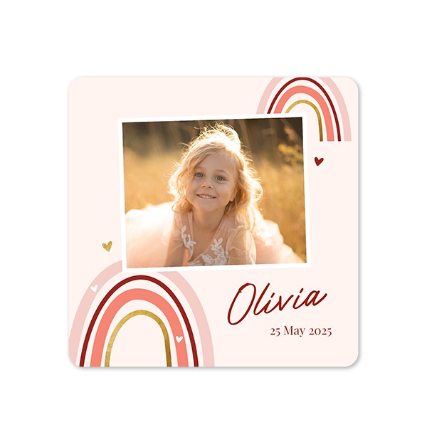 Fotokaart Vierkant met ronde hoeken 14,3 x 14,3 cm Fotokaart Vierkant met ronde hoeken 14,3 x 14,3 cm