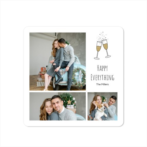 Single Card square rounded corners 14,3 x 14,3 cm