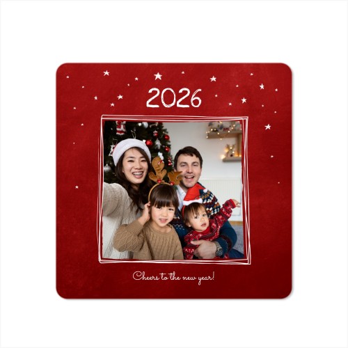 Single Card square rounded corners 14,3 x 14,3 cm