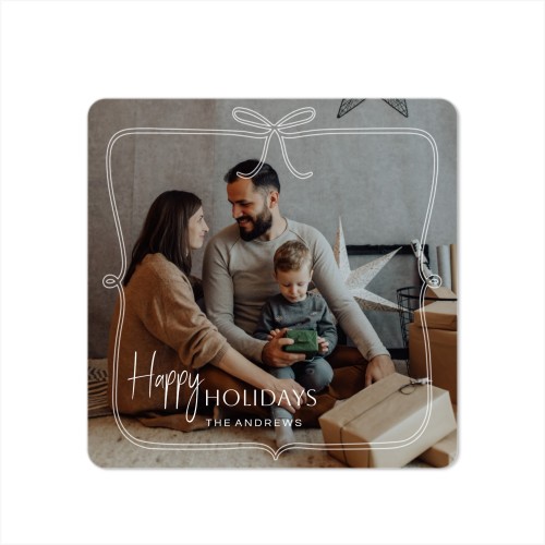 Fotokaart Vierkant met ronde hoeken 14,3 x 14,3 cm