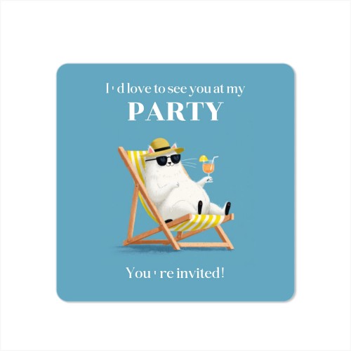 Relaxing Cat - Text only Relaxing Cat - Text only