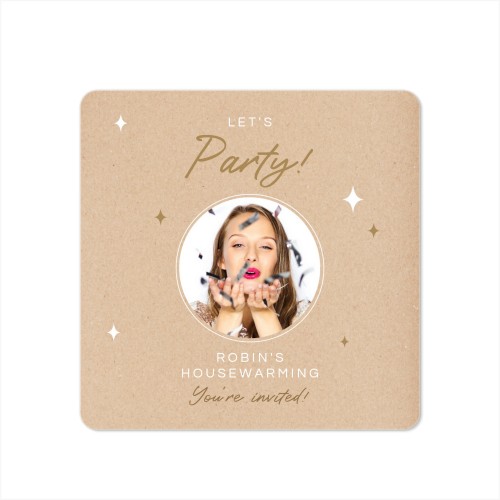 Single Card square rounded corners 14,3 x 14,3 cm