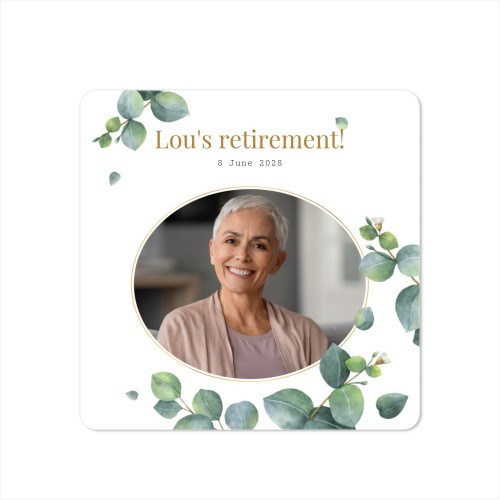 Single Card square rounded corners 14,3 x 14,3 cm