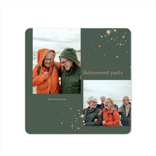 Fotokaart Vierkant met ronde hoeken 14,3 x 14,3 cm