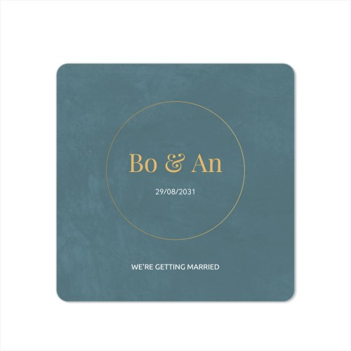 Single Card square rounded corners 14,3 x 14,3 cm