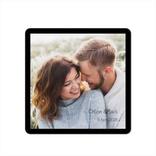 Fotokaart Vierkant met ronde hoeken 14,3 x 14,3 cm