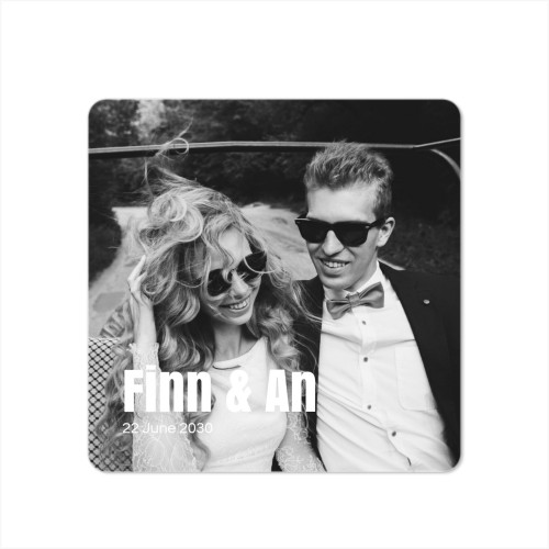 Single Card square rounded corners 14,3 x 14,3 cm