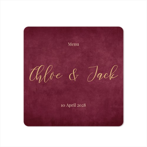 Enkle Fotokort kvadratisk runde hjørner 14,3 x 14,3 cm