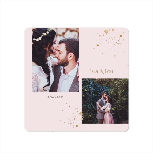 Single Card square rounded corners 14,3 x 14,3 cm