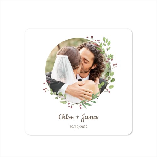 Single Card square rounded corners 14,3 x 14,3 cm