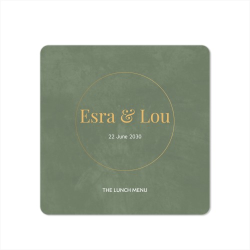 Single Card square rounded corners 14,3 x 14,3 cm