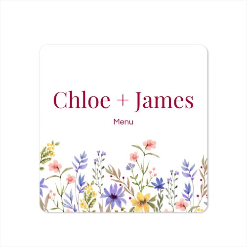 Single Card square rounded corners 14,3 x 14,3 cm