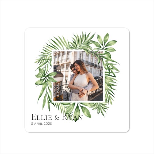 Enkle Fotokort kvadratisk runde hjørner 14,3 x 14,3 cm Enkle Fotokort kvadratisk runde hjørner 14,3 x 14,3 cm