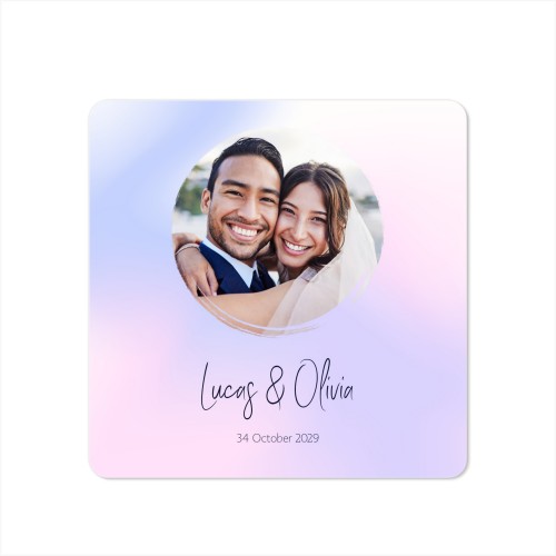 Single Card square rounded corners 14,3 x 14,3 cm
