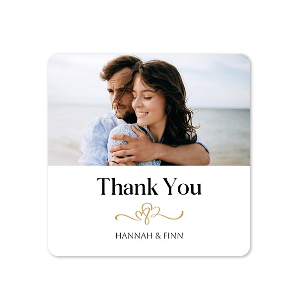 Single Card square rounded corners 14,3 x 14,3 cm