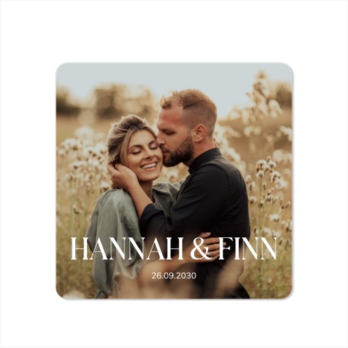 Single Card square rounded corners 14,3 x 14,3 cm