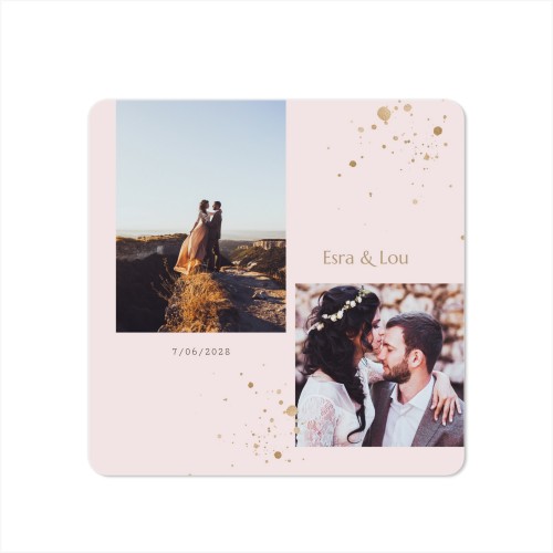 Single Card square rounded corners 14,3 x 14,3 cm