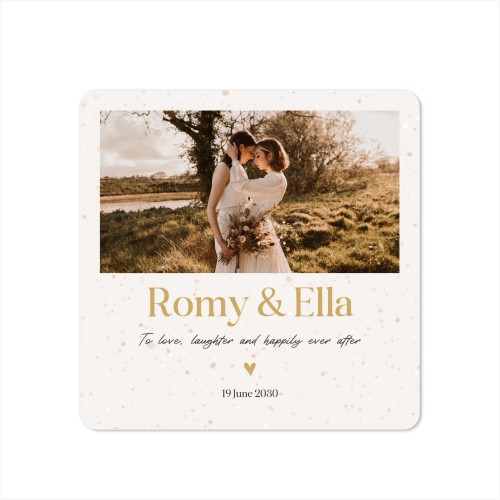 Single Card square rounded corners 14,3 x 14,3 cm