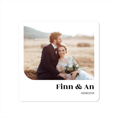 Single Card square rounded corners 14,3 x 14,3 cm
