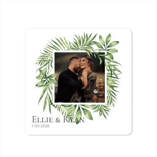 Single Card square rounded corners 14,3 x 14,3 cm