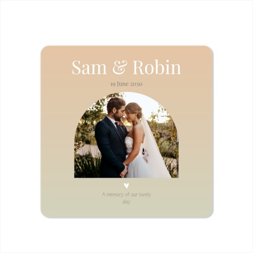 Single Card square rounded corners 14,3 x 14,3 cm