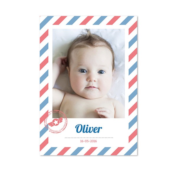 Fotokaart Staand 10 x 14,3 cm