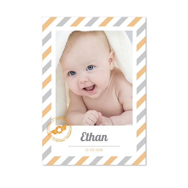 Faire-part 1 volet Portrait 10 x 14,3 cm Faire-part 1 volet Portrait 10 x 14,3 cm