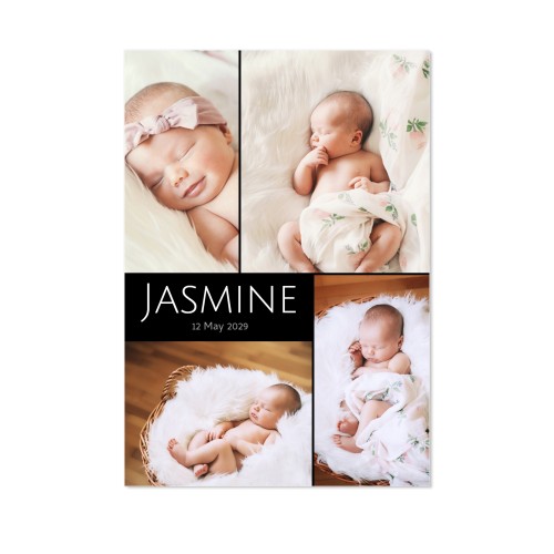 Enkle Fotokort Stående 10 x 14,3 cm