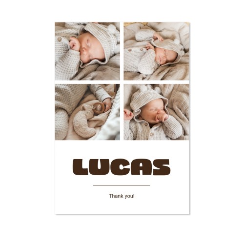 Fotokaart Staand 10 x 14,3 cm