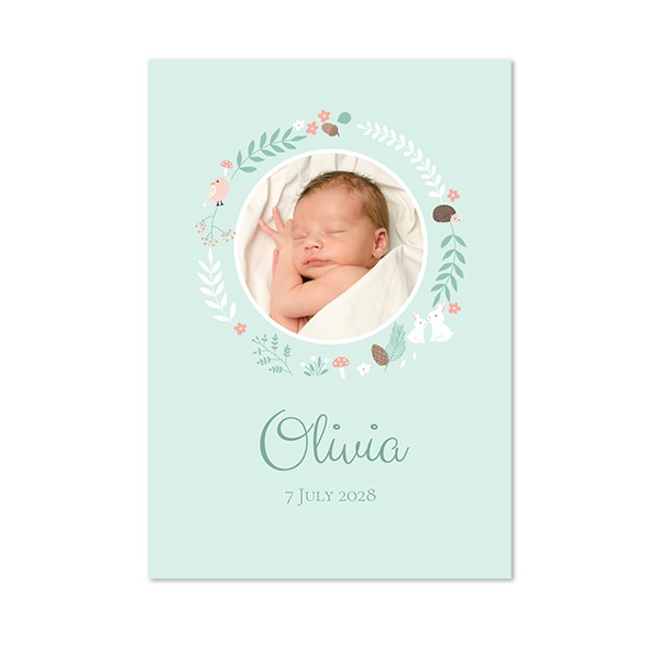 Enkla Fotokort Stående  10 x 14,3 cm