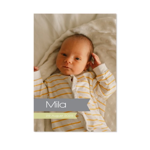 Faire-part 1 volet Portrait 10 x 14,3 cm Faire-part 1 volet Portrait 10 x 14,3 cm