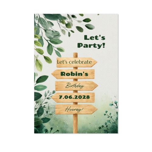 Grusskarte Hochformat 10 x 14,3 cm