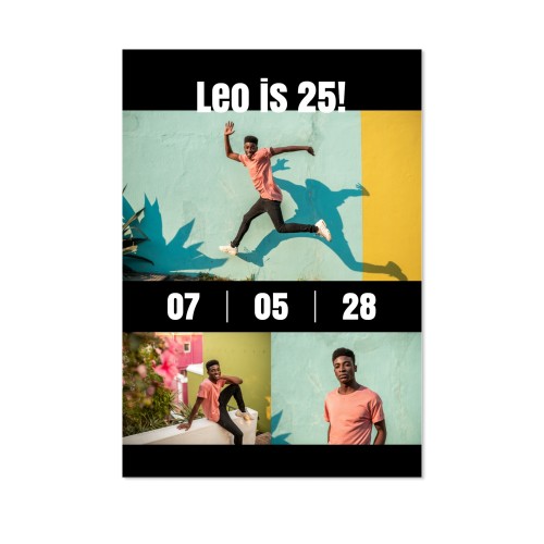 Enkle Fotokort Portræt 10 x 14,3 cm