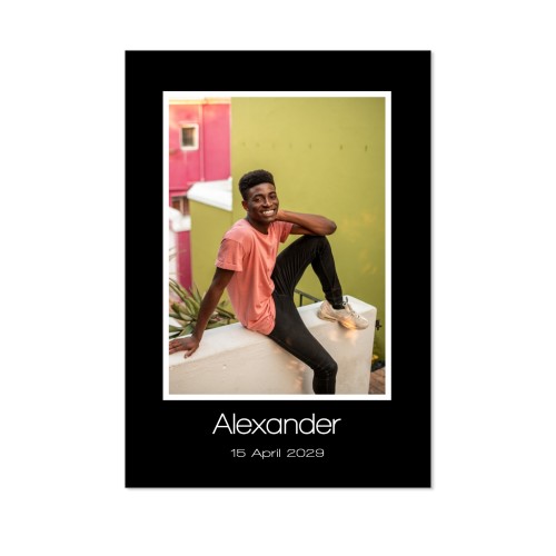 Single Card Portrait 10 x 14,3 cm