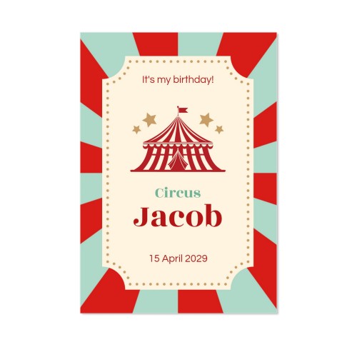 Single Card Portrait 10 x 14,3 cm