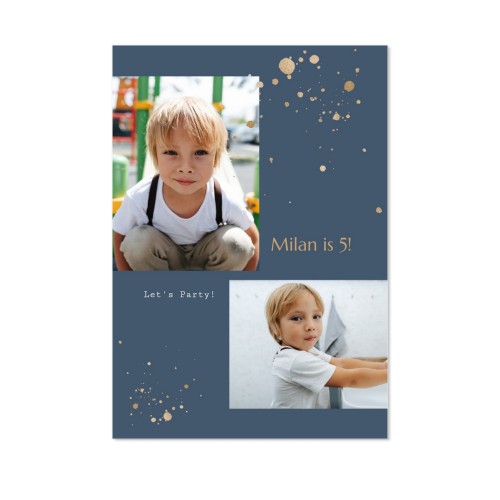 Enkle Fotokort Portræt 10 x 14,3 cm