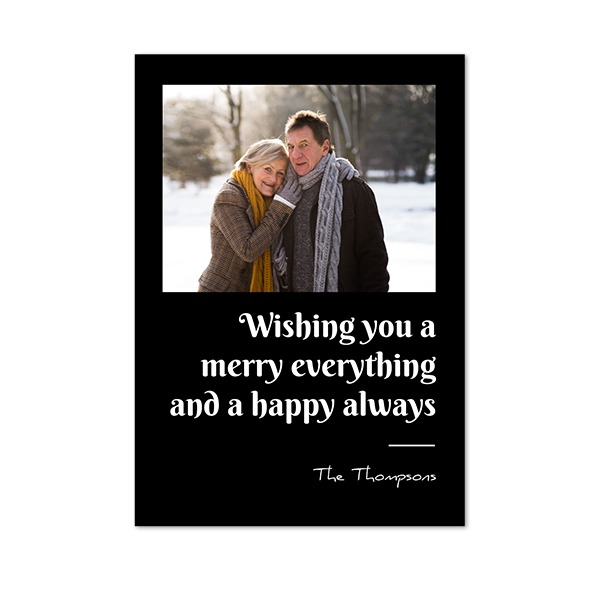 Single Card Portrait 10 x 14,3 cm