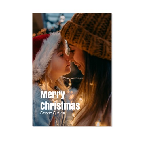 Bold Text Full Photo