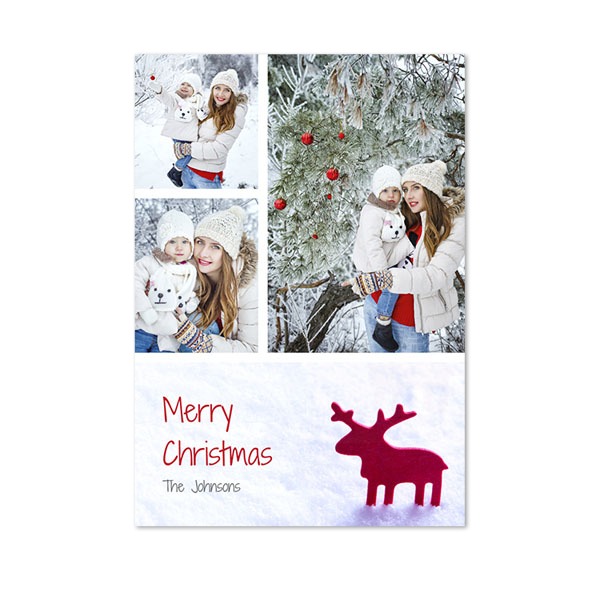 Enkle Fotokort Stående 10 x 14,3 cm