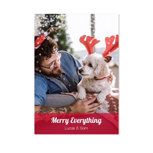 Enkla Fotokort Stående  10 x 14,3 cm