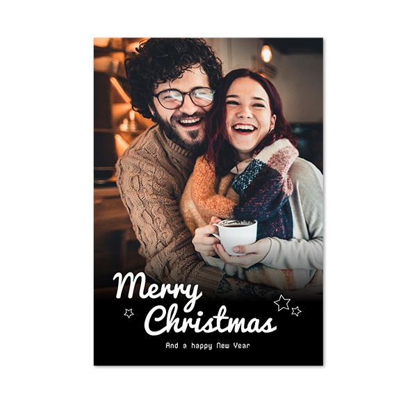 Faire-part 1 volet Portrait 10 x 14,3 cm