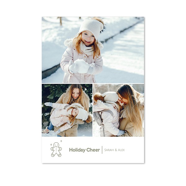 Enkle Fotokort Stående 10 x 14,3 cm